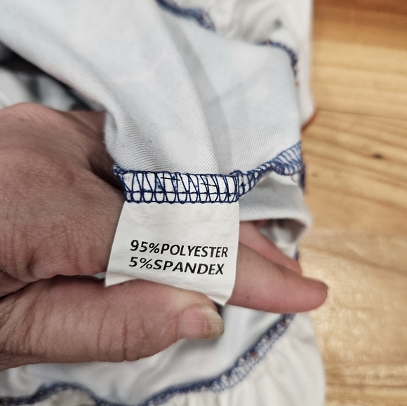 Womens Holiday Christmas Gingerbread Man Large Long Sleeve Dress - Picture 5 of 5